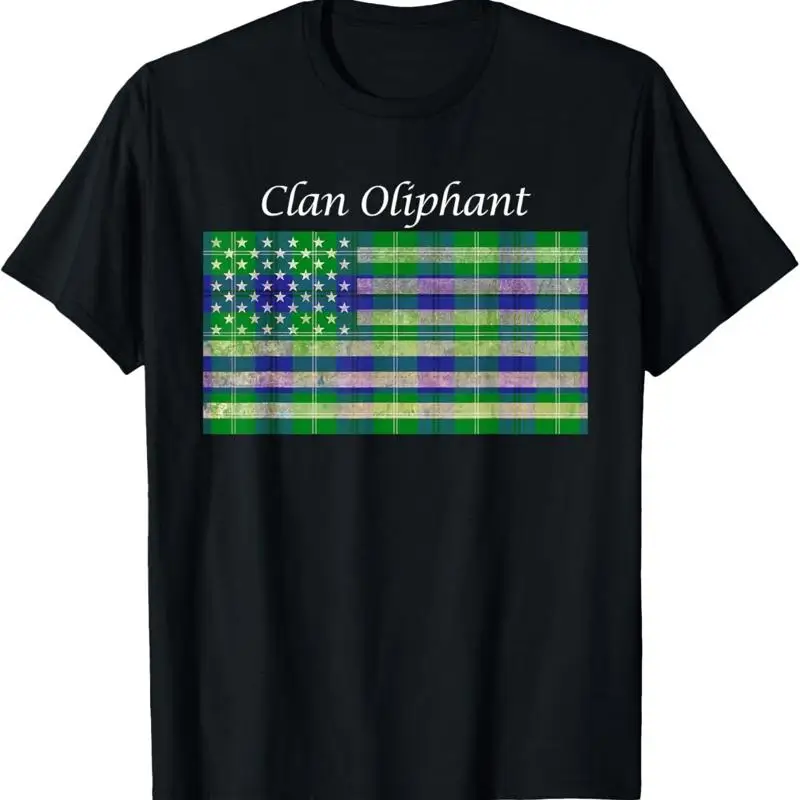 

Футболка с американским флагом Clan Oliphant, шотландский тартан