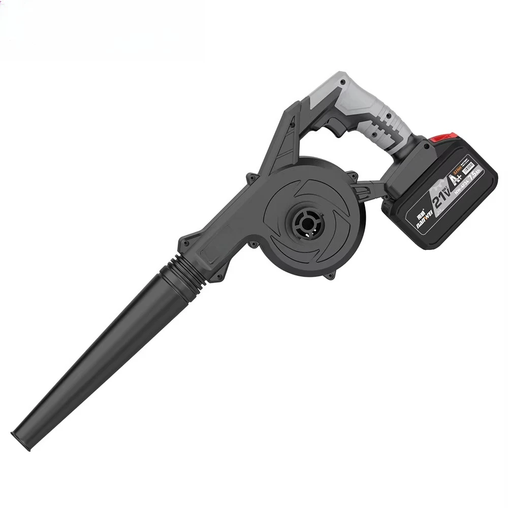 Cordless 500CFM 130MPH Electric Leaf Blower 3 Speed Electric Cordless Leaf Blower Battery Powered Blowers for Lawn