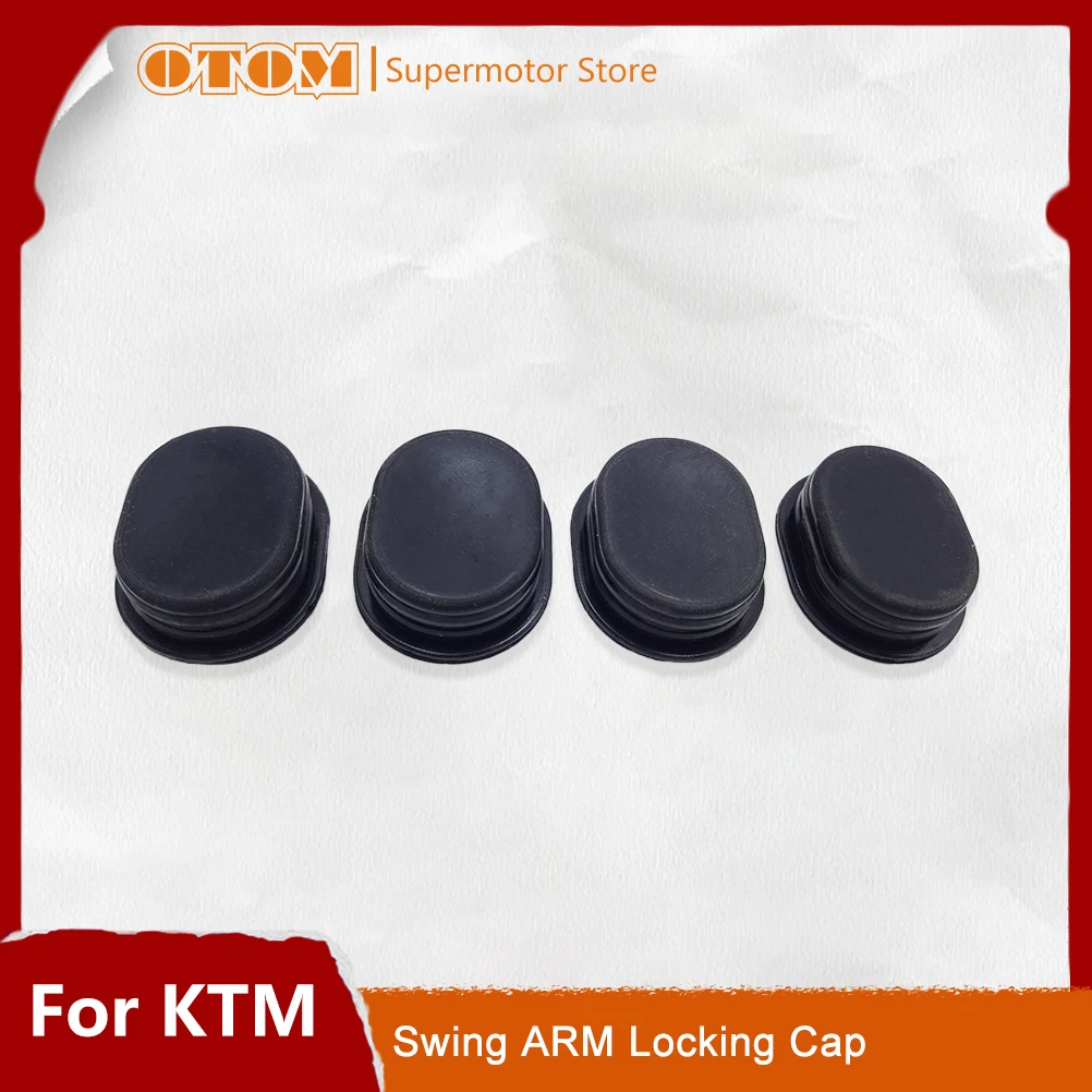 OTOM Motorcycle Swing Arm Dust Cover Locking Closing Rubber Cap For KTM SX SXF XC XCF EXCF Freeride HUSQVARNA FC TC GASGAS EC MC