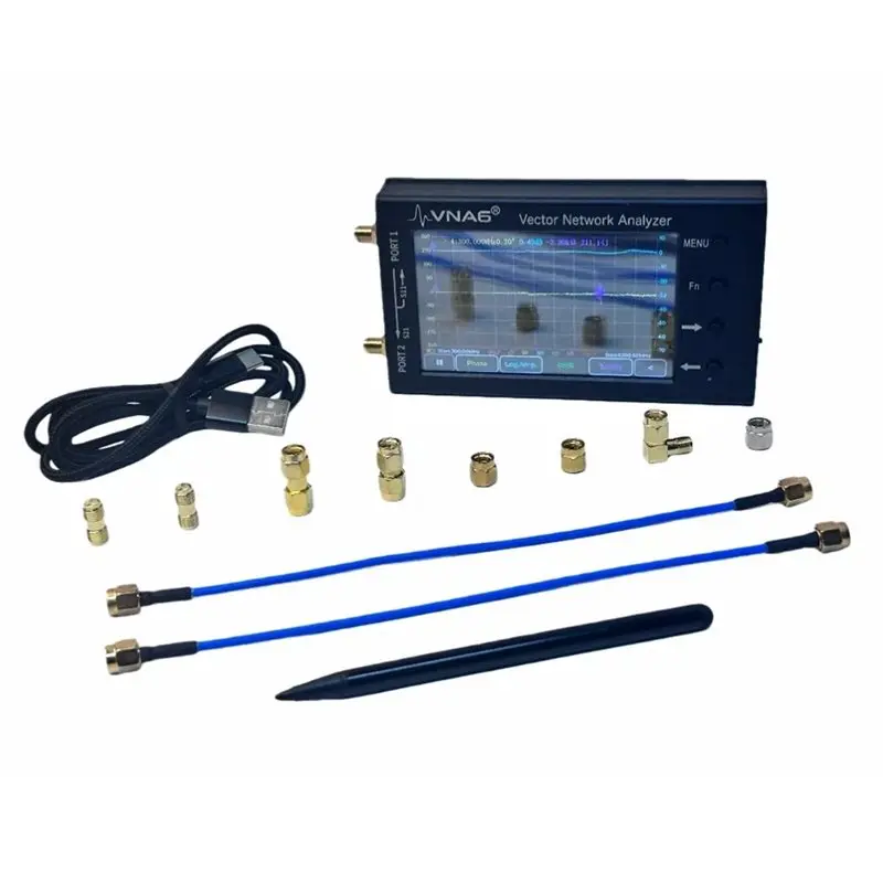 

Портативный векторный анализатор цепей A92Z 6 ГГц, диапазон 1 МГц-VHF/UHF/SHF для измерения параметров S11 и S21 на МЧ/антенном диапазонах