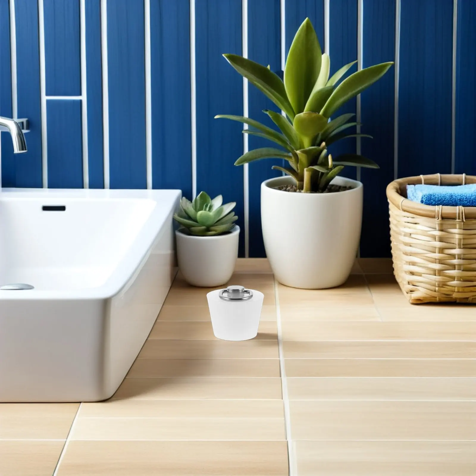 

Sink Drain Stopper Bath Tub Stopper Pull Ring Kitchen Sink Plug Bathroom Bath Plug Flat Bathtub Plugger for Restaurant