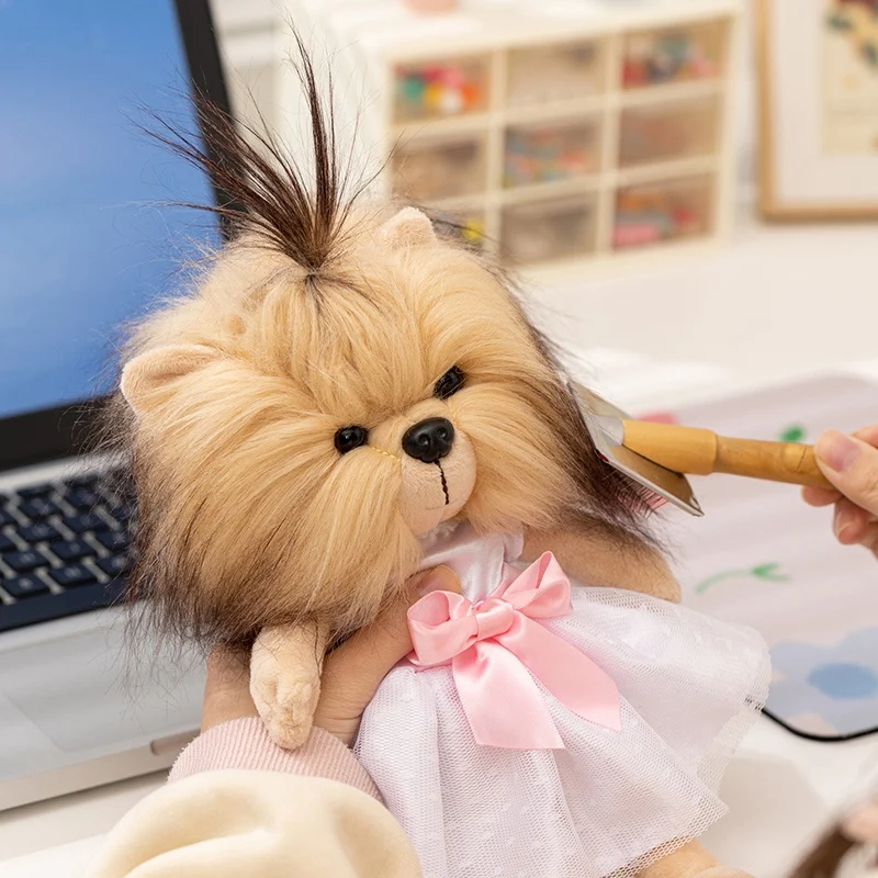 28/35Cm Cartoon Hot Koop Poedels Pluche Pop Jurk Rokken Heren Pakken Leeuw Knuffeldier Home Decor gift Voor Kinderen