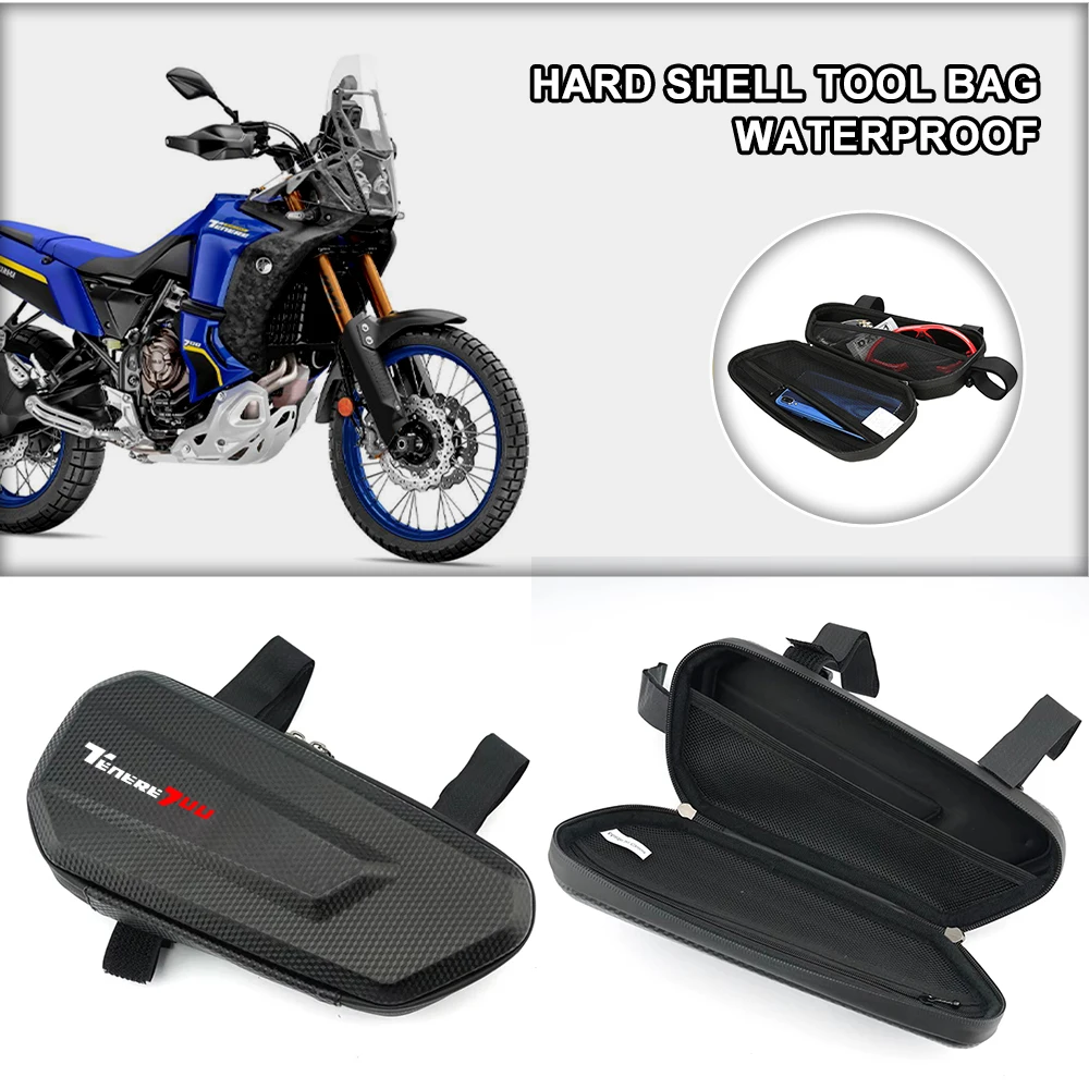 Handlebar Bag Motorcycle Waterproof Phone Storage Bag Accessories For Tenere700 900 SuperTenere Super XT1200Z Yamaha TENERE 700