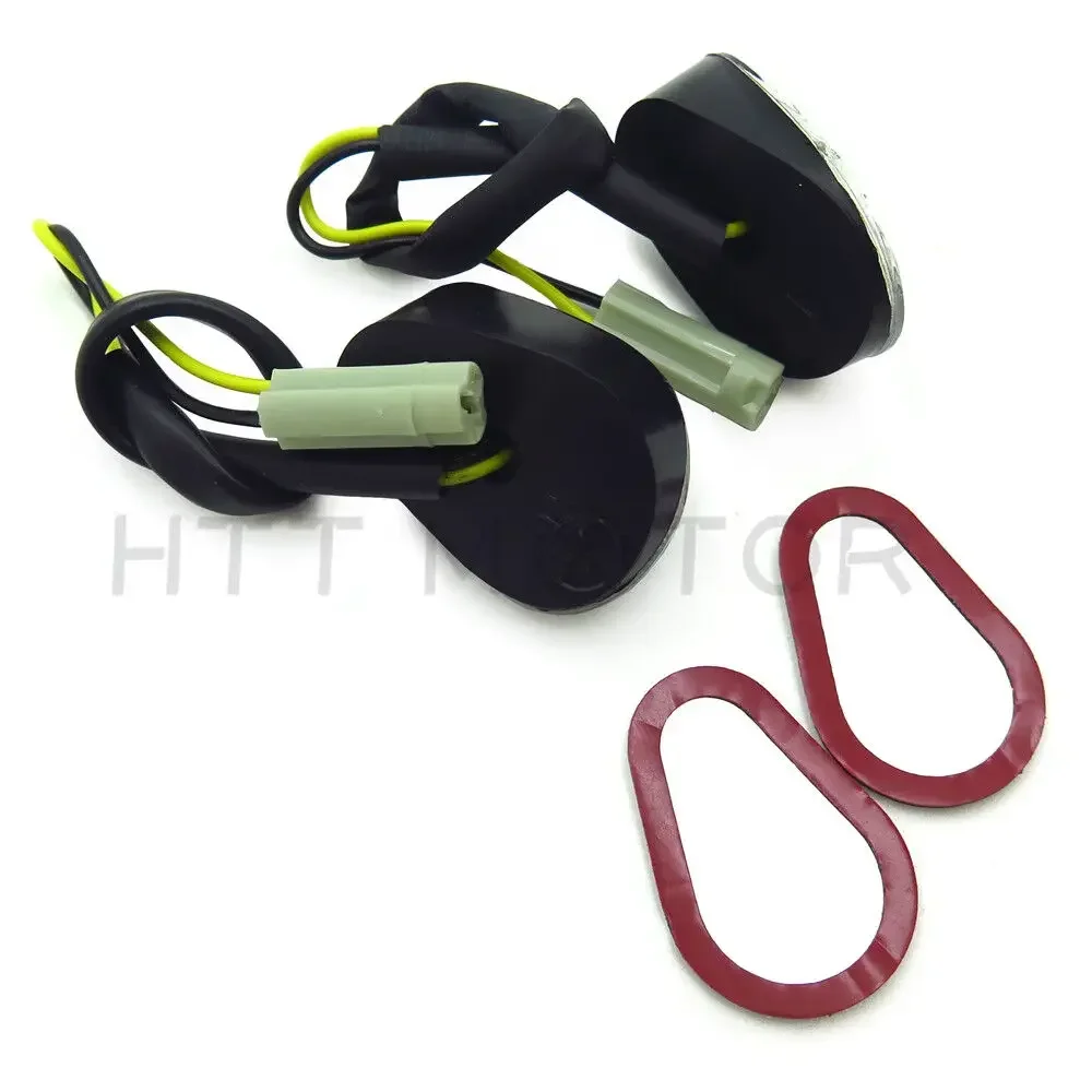 

Aftermarket Motorcycle Parts Clear Euro Led Flush Mount Turn Signals for Yamaha Yzf R1 2002-2003 R6 03-14 R6S 2006-2009
