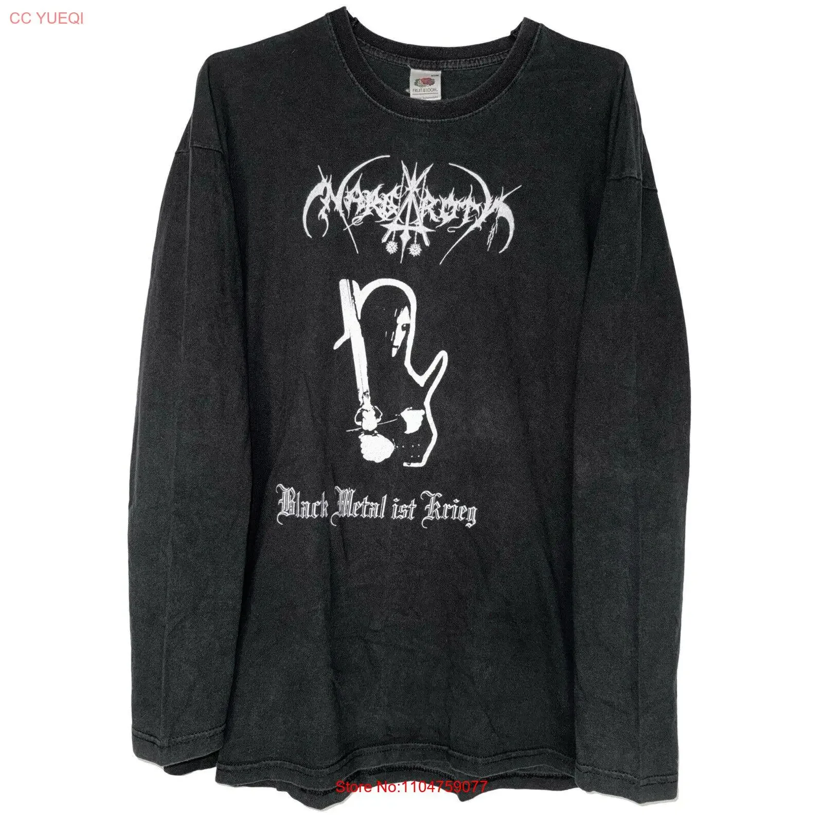 Vintage Nargaroth T Shirt Size XL Darkthrone Judas Iscariot Taake Krieg vintage Washed Slightly Versatile Soft Casual Stylish