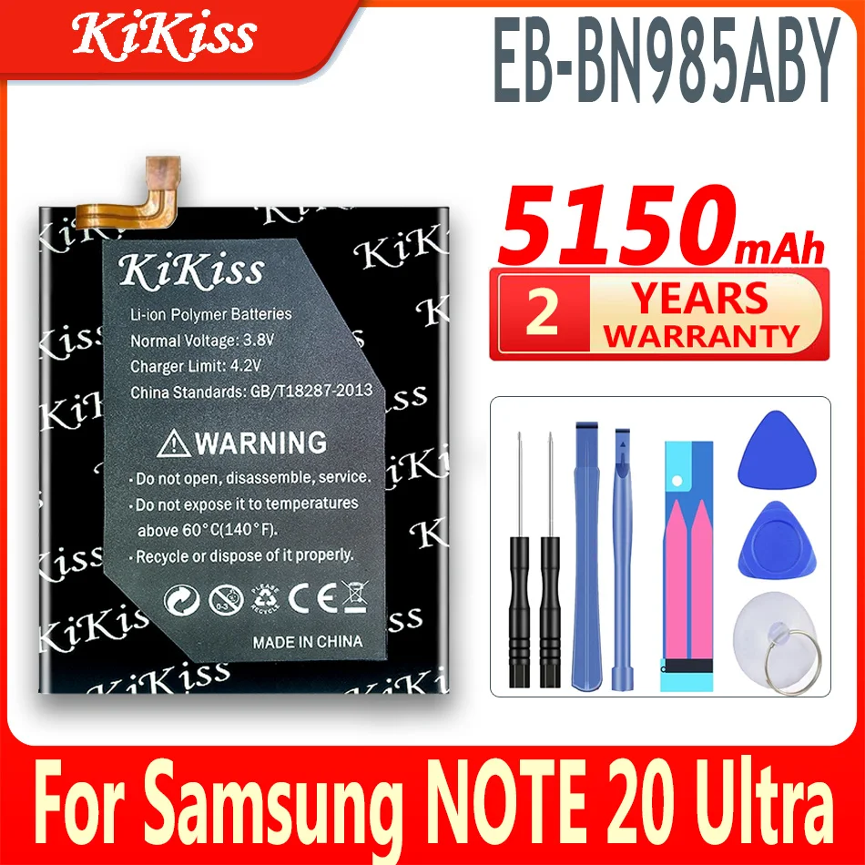 

for Samsung Note 20 Ultra Note20 Ultra 20Ultra Batteries for Samsung EB-BN985ABY 4500mAh Battery for Samsung NOTE 20 Ultra