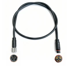 YLS L915 9 pin Waterproof Connector Screw Locking Male Female Motor Cable L=1000mm