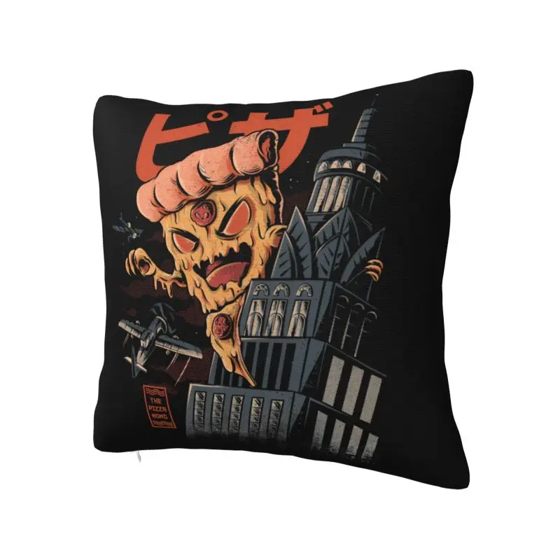 Luxury Funny Pizza Kong Cushion Cover 60*60 cm Soft Throw Pillow Case for Living Room Bedding Sofa Pillowcase