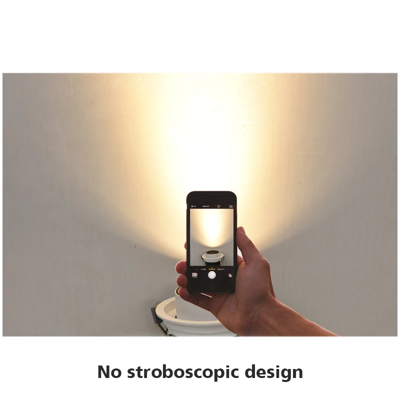 Led Stretching Embedded Downlight Light Retractable Adjustable Spotlight For Living Room Recessed Ceiling Lamp Lighting Fixture