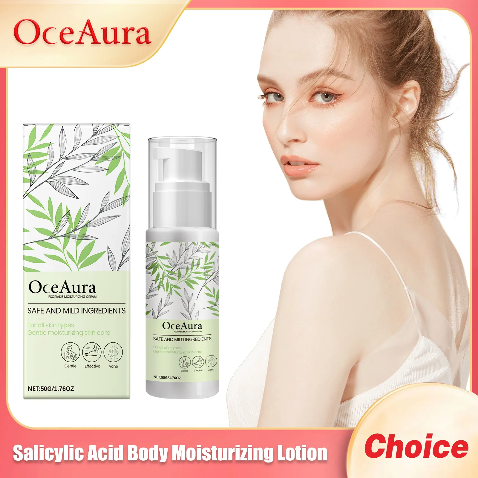 

Salicylic Skin Wh-itening Creams Tightening Improve Nourishes Dryness Lasting Brightening Relieve Sagging W-rinkle Body Lotions