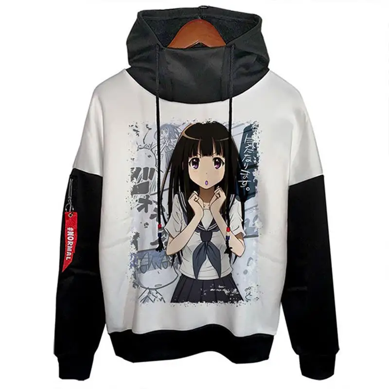 

Trendy Hooded Fleece Sweatshirt New Ice Fruit Cross-Border Hip Hop Style Polyester Fiber Deformable Warm Unisex Casual Wear