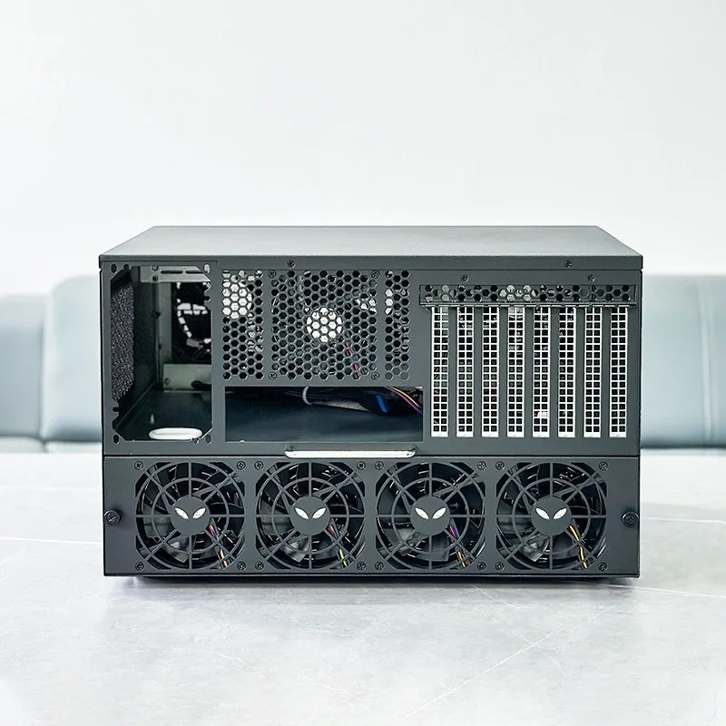 JMCD12S4 12-Bay Hot-Swap NAS Chassis - ATX Motherboard, 12x3.5