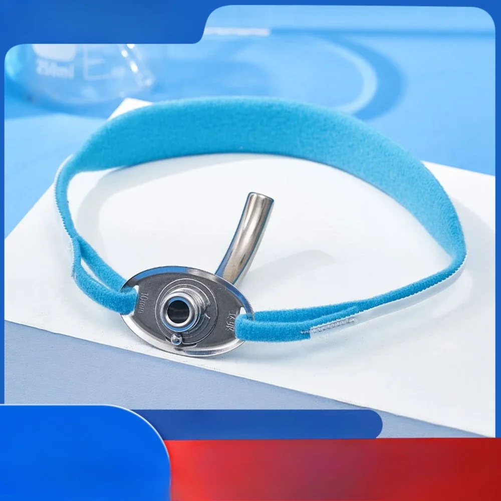 Kateter trakea medis tali tabung trakheomi dewasa pasien orang tua fiksasi Ultra lembut tali portabel antilembap nyaman