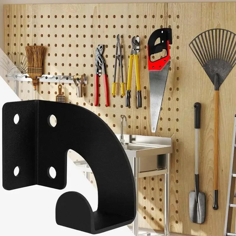 Heavy-Duty Metal Chainsaw Wall-Mounted Hanger, Workshop Tool Storage Rack, Garden Trimmer Hanger, Lawn Mower and Hedge Trimmer