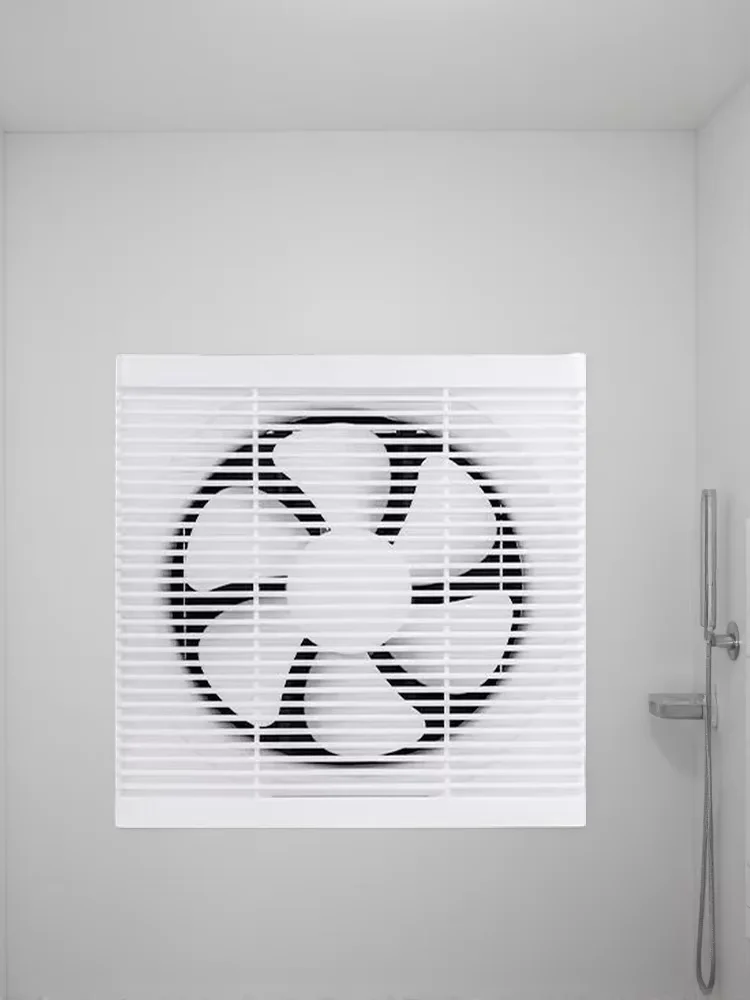220V Square Wall-Mounted Exhaust Fan Low Noise for Bathroom Kitchen Toilet Ventilation And Odor Removal LYH