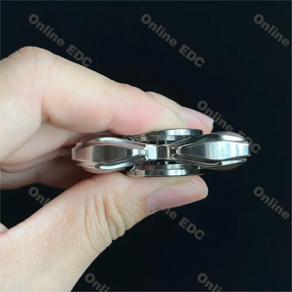 Giocattoli EDC usati STABLE EDC in acciaio inossidabile Fidget Spinner Giocattolo antistress Giocattoli Fidget per adulti