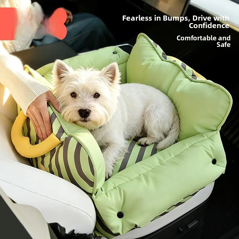 

Leibin Pet Car Bed Portable Dog Sofa Bed Couch Cuion Removable Cover Pet Travel Car Mat Pet Supplies Pet Bed