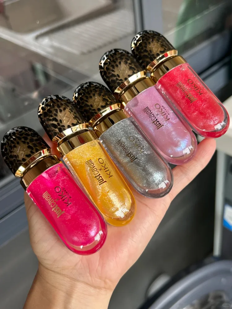 Just Cavalli × KIKO MILANO 3D Hydra Lip Gloss Limited Edition Mirror-like Shine Waterproof Moisturizing Long-Lasting Plumping