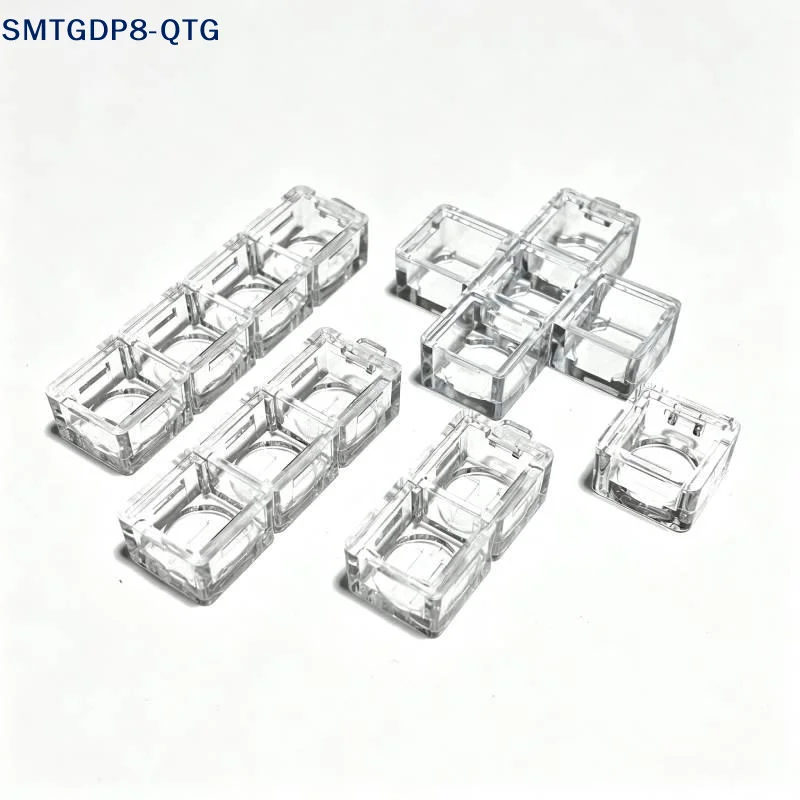 Hot Clear Keyboard Stand Dy Keyboards Keychain For Different Keycap Button Fidget Keyring Switch Tester Fidget Pendants