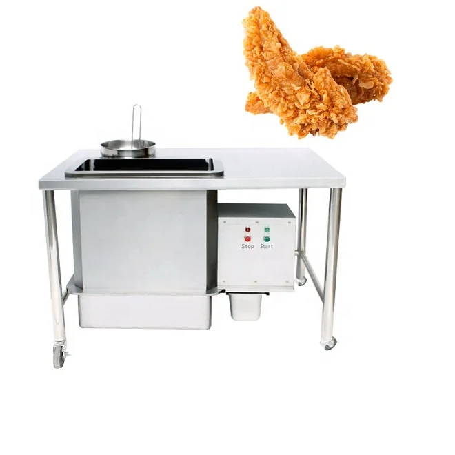 Electric Kfc Equipment Breading Tables Batter And Breading Machine Fried Shrimp Chicken Breading Machine For Fried Chicken