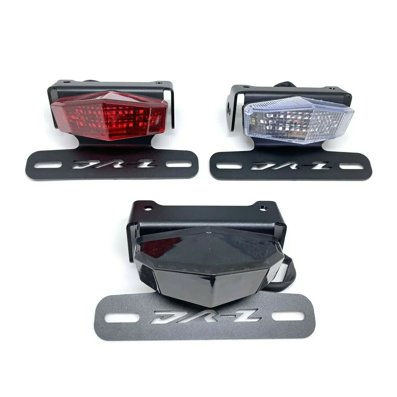 لسوزوكي DRZ 400SM 2005-2020 DRZ 400S/E 2000-2020 الذيل الخلفي مرتب LED أضواء الفرامل بدوره إشارة