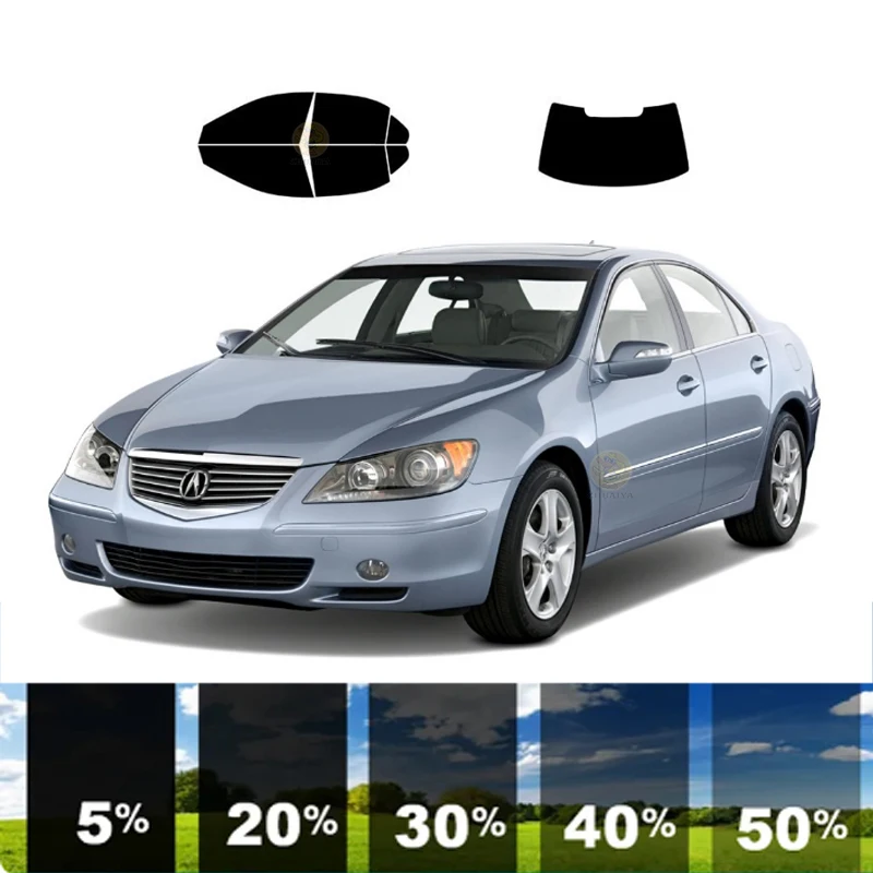 

precut Removable Window Tint Film For Car 100% UVR 5%-70%VLT Heat Insulation Carbon ﻿For ACURA RL 4 DR SEDAN 2005-2008