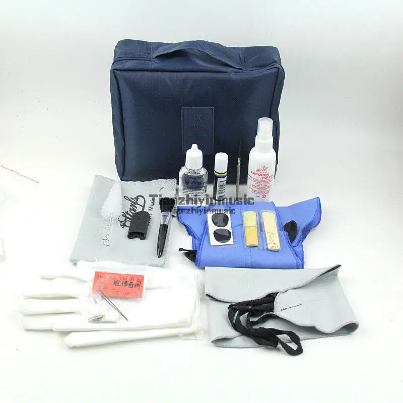 

Sax Cleaning and Maintenance Kit - Brush, Cloth, Grease