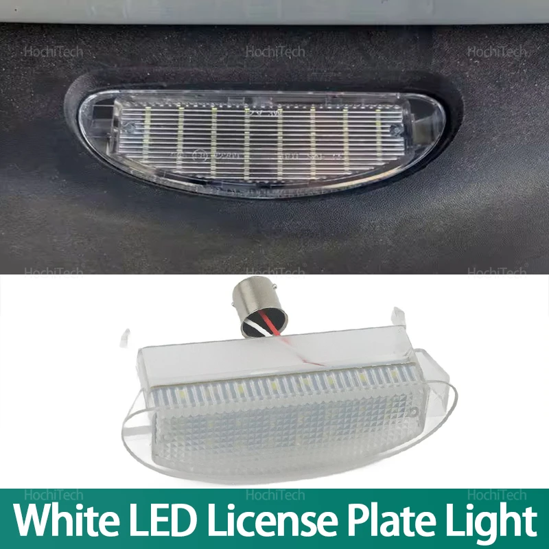 White Number Lamps Error Free LED License Plate Lights for Renault Clio MK2 1998-2006 for Renault Twingo 1993-2007 7700410754