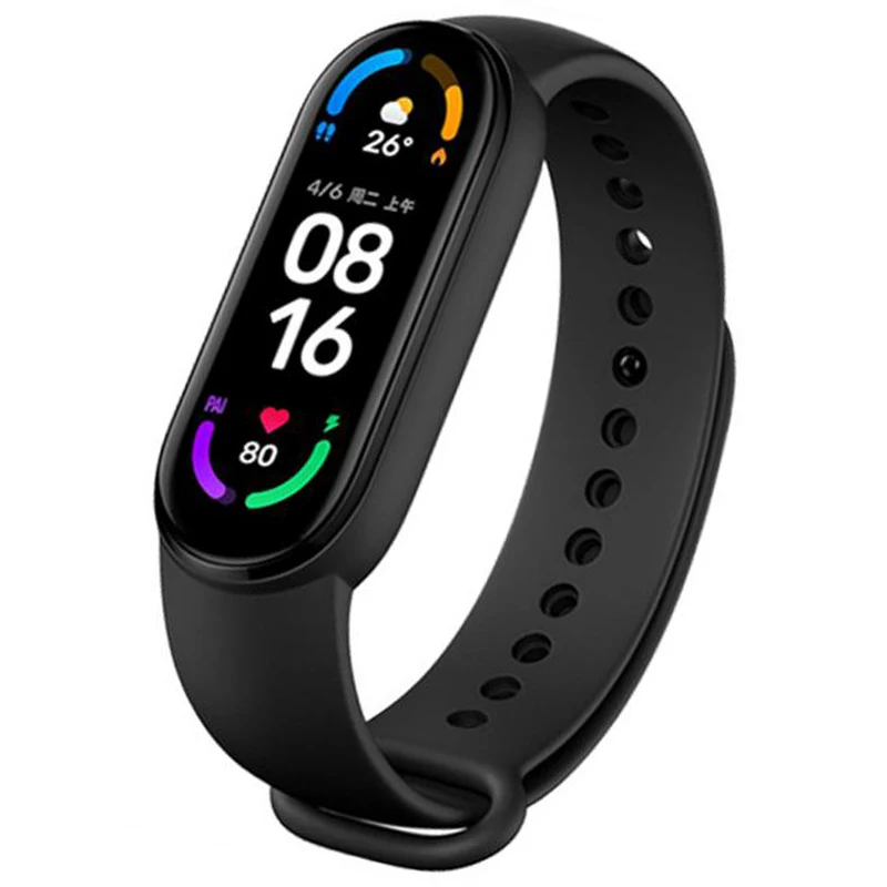 M6 스마트 워치 남녀공용 피트니스 트래커 스마트워치, 혈압 심박수 모니터, 피트니스 밴드, IOS 안드로이드용 스마트 팔찌
