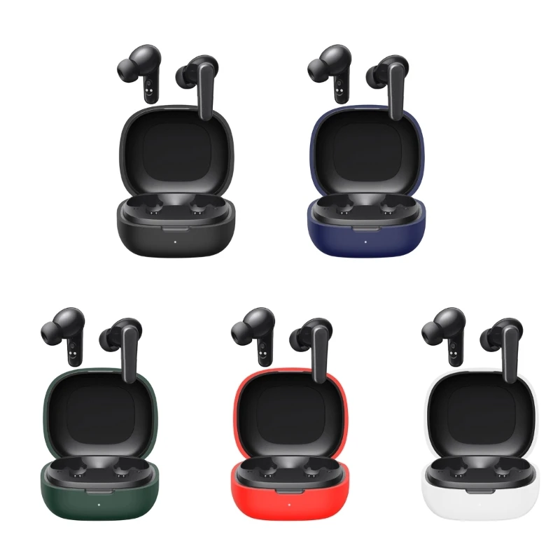 Earphone Protective Case For Soundcore P20i R50i Wireless Earbud Cover Shockproof-Shell Washable Housing Anti Dust Silicone - view 5