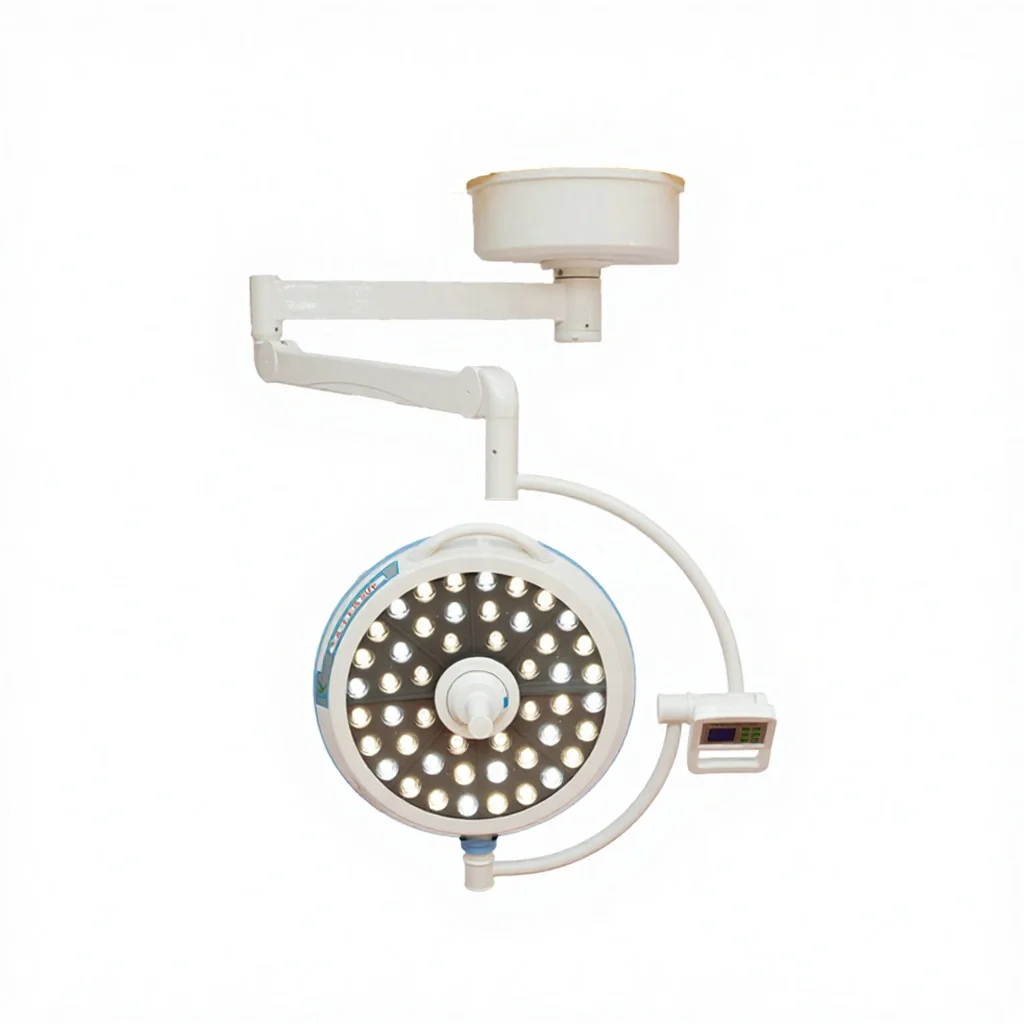 

2026 New Model Double Dome Ceiling Mounted Electric Surgical Operating Shadowless Exam Theatre Operation Room Light High CRI 96