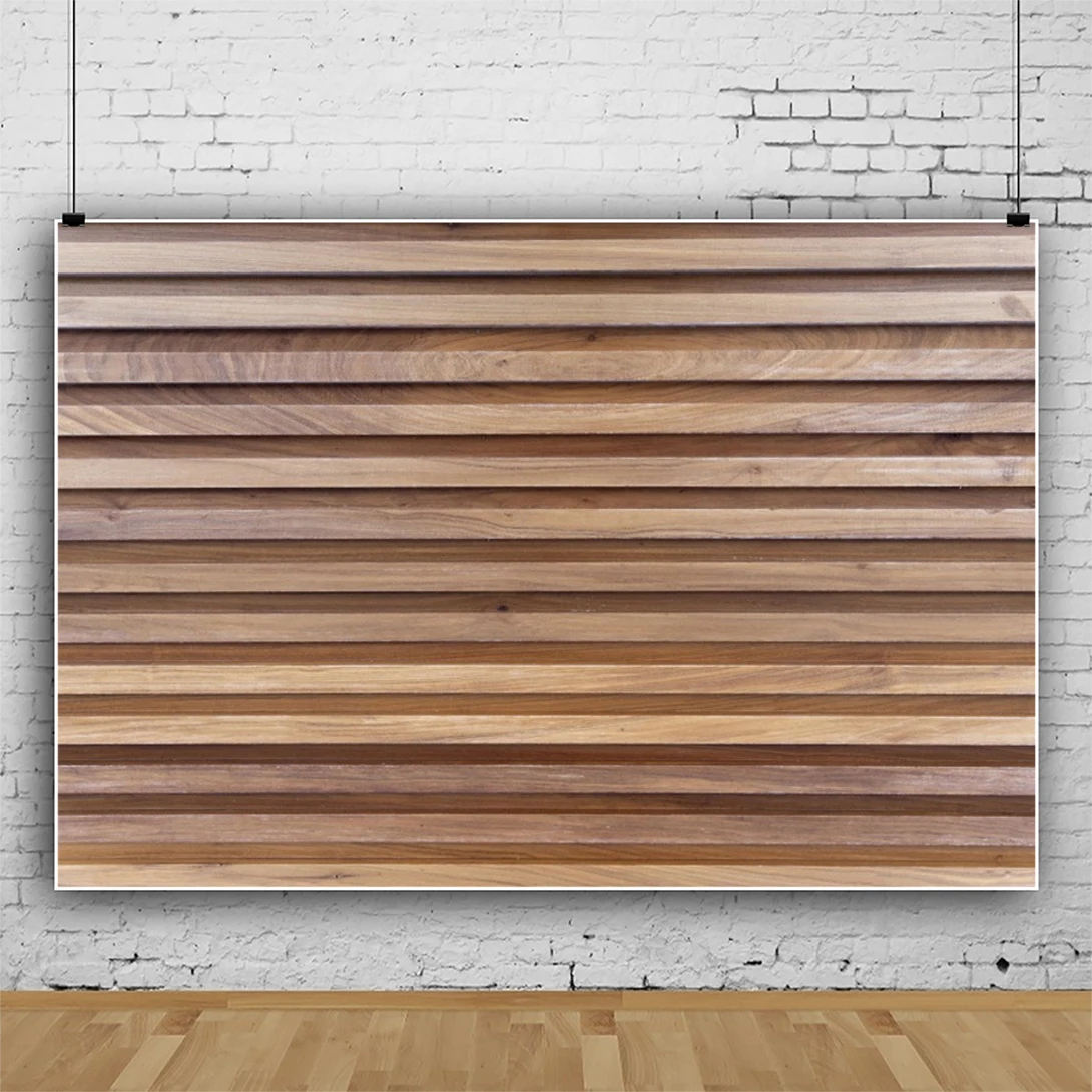 Realistic Wood Grain Pattern Background For Photography Vertical And Horizontal Grain Wood Board Backdrop Custom Text Photozone