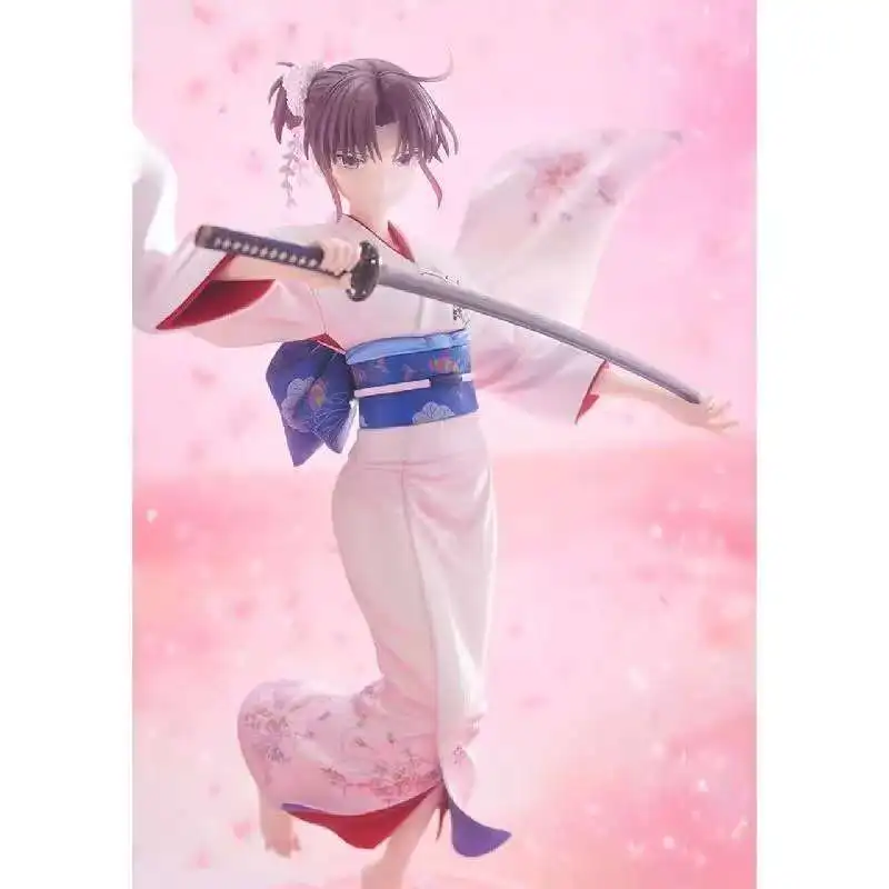 Anime Figuur Actie Pop Model Speelgoed Cadeau Kimono Meisje Ryougi Shiki De tuin van zondaars Collectible Gift voor fans