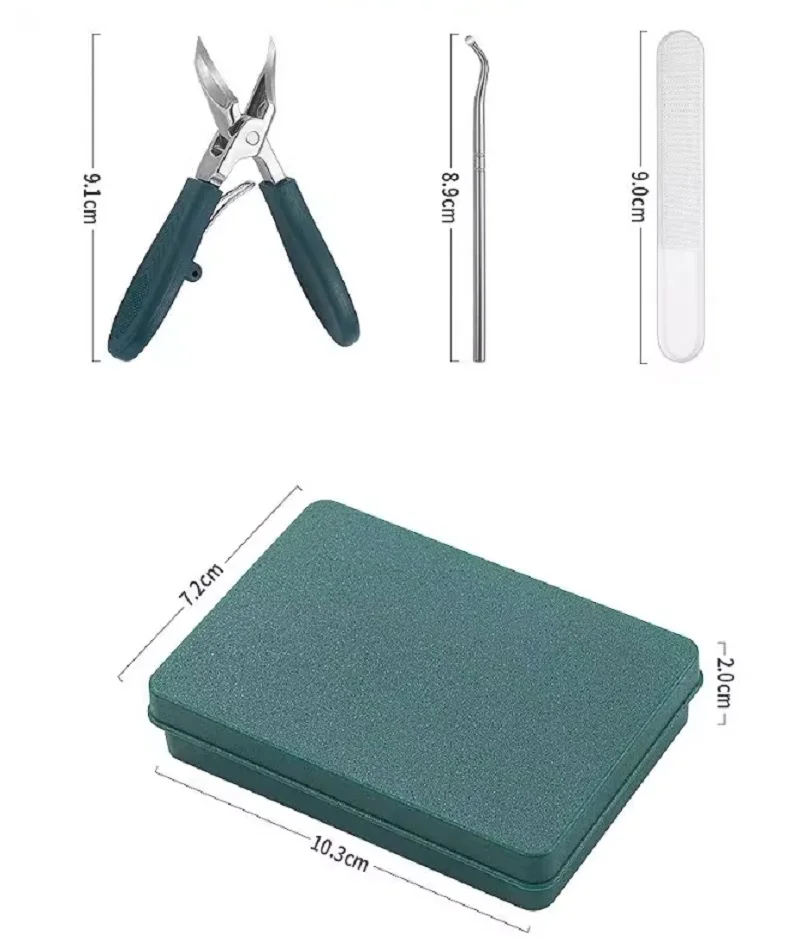 Professional Portable Nail Clipper Anti-Splash Remove Dead Skin Tool Stainless Steel Toenail Fingernail Trimmer Clipper Cutter