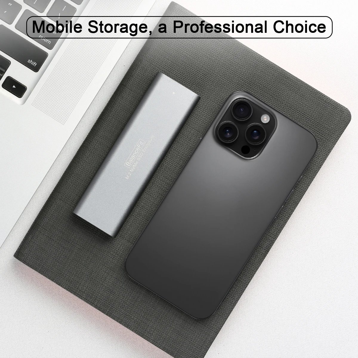 

Корпус M.2 NVMe SSD, внешний USB C без инструментов, корпус жесткого диска с проводкой типа C на USB и адаптером, для SSD-накопителей 2230/2242/2260/2280