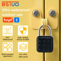 Tuya Smart Padlock Biometric Fingerprint Lock Waterproof Electronic Locks App Keyless Entry Unlock Security Protection cadeados