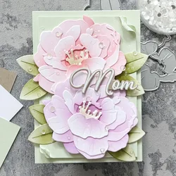 3Pcs Flower Set Cutting Dies, Dies Scrapbooking New Arrival 2024 for Diary Decoration Card Making Photo Album Christmas Stencil