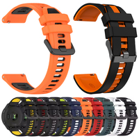 20mm 22mm Sports Silicone Strap For TicWatch Pro 3 Ultra GPS/LTE Watch Band For Ticwatch GTX S2 E2 E3 GTH/GTW Watchband Bracelet