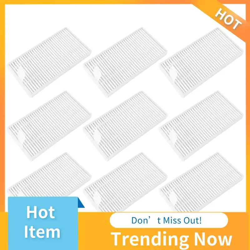 BBNV-9PCS filtros laváveis para viomi alpha 2 pro robô aspirador de pó acessórios filtros hepa