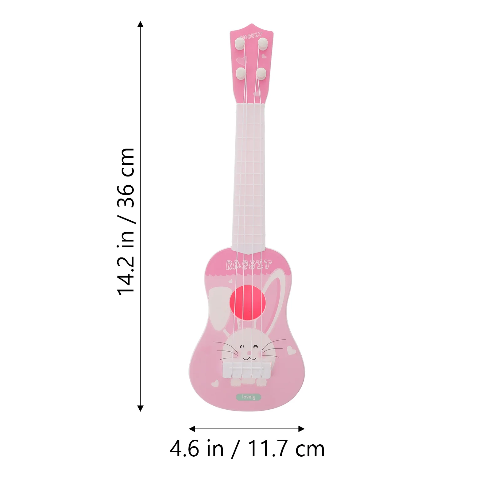 Toy Child Musical Instruments Mini Guitar Ukulele for Kids Vintage Style Acoustic