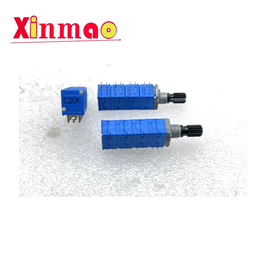 

TOCOS Japan RK0971222 Прецизионный 8-звенный потенциометр C20K × 8-осевой, длина 15 мм
