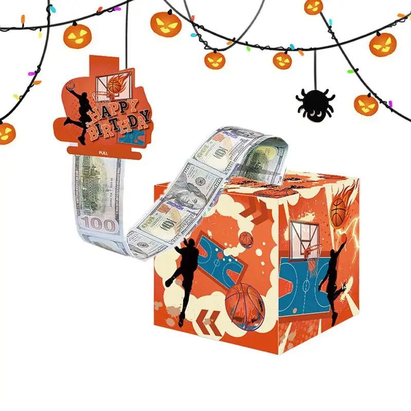 Pull Out Cash Box Holiday Cash Box With Pull Out Card Cash Storage Box For Kids Adults A Fun Way To Give Cash Interactive Game