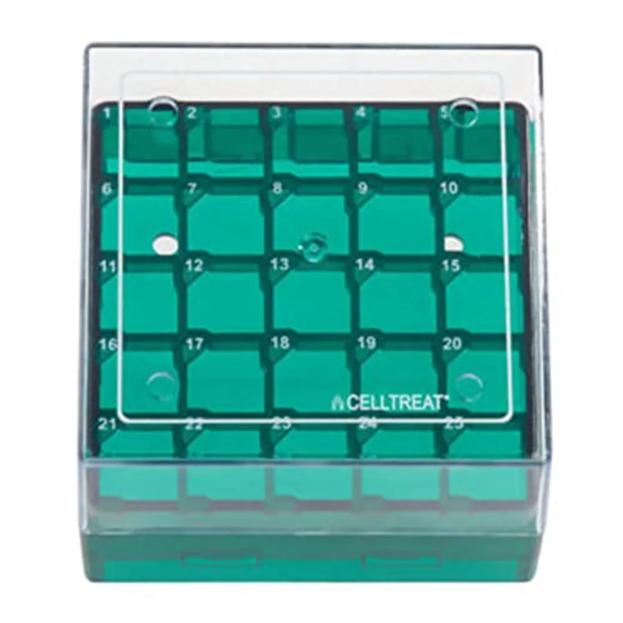 

Контейнер для хранения CELLTREAT 229942, криогенный, для флаконов CF, на 25 мест, из поликарбоната, нестерильный, упаковка из 5 штук