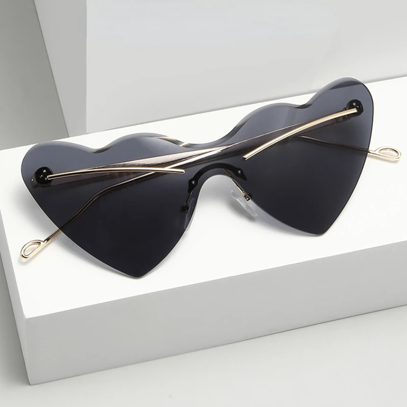 Zonnebril Gradiënt Luxe Designer Bril Vrouwen Liefde Zonnebril Straatfoto Zonnebril