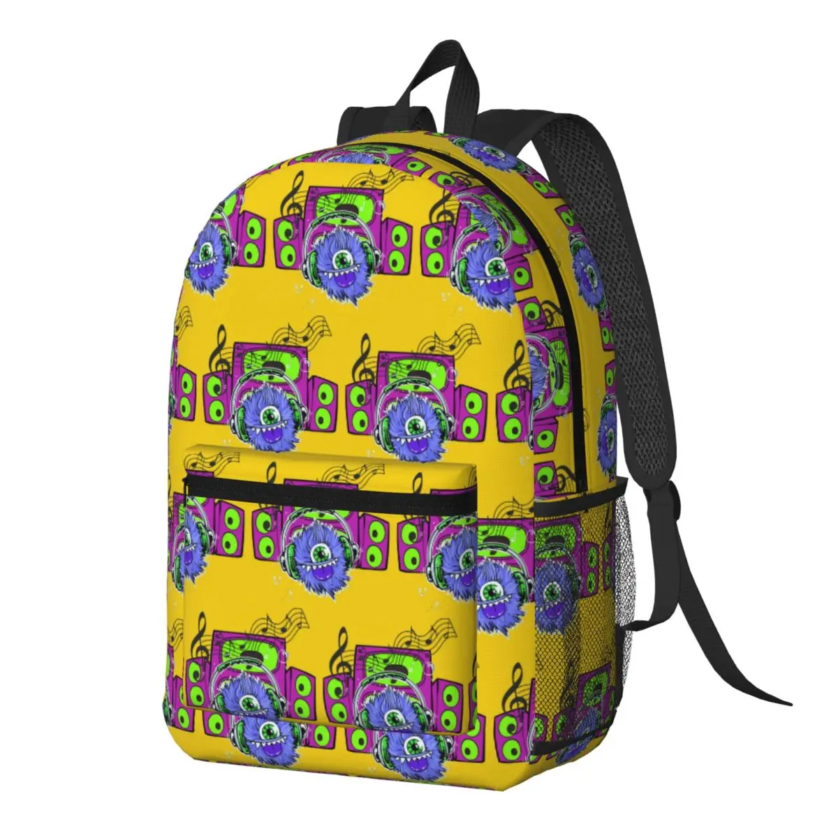 

My Singing Monster Cartoon Backpack Daypack Large Capacity Kids BookBag School Bag Shoulder Bags for Men Women