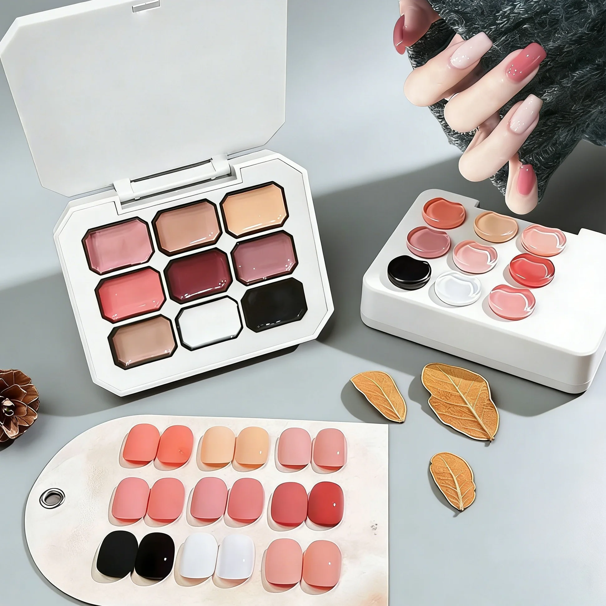 9 Color Nail Solid Gel Polish Patting Gel Color Popular Color Gradient Nail Enhancement Art Decoration Creation INS Y2K