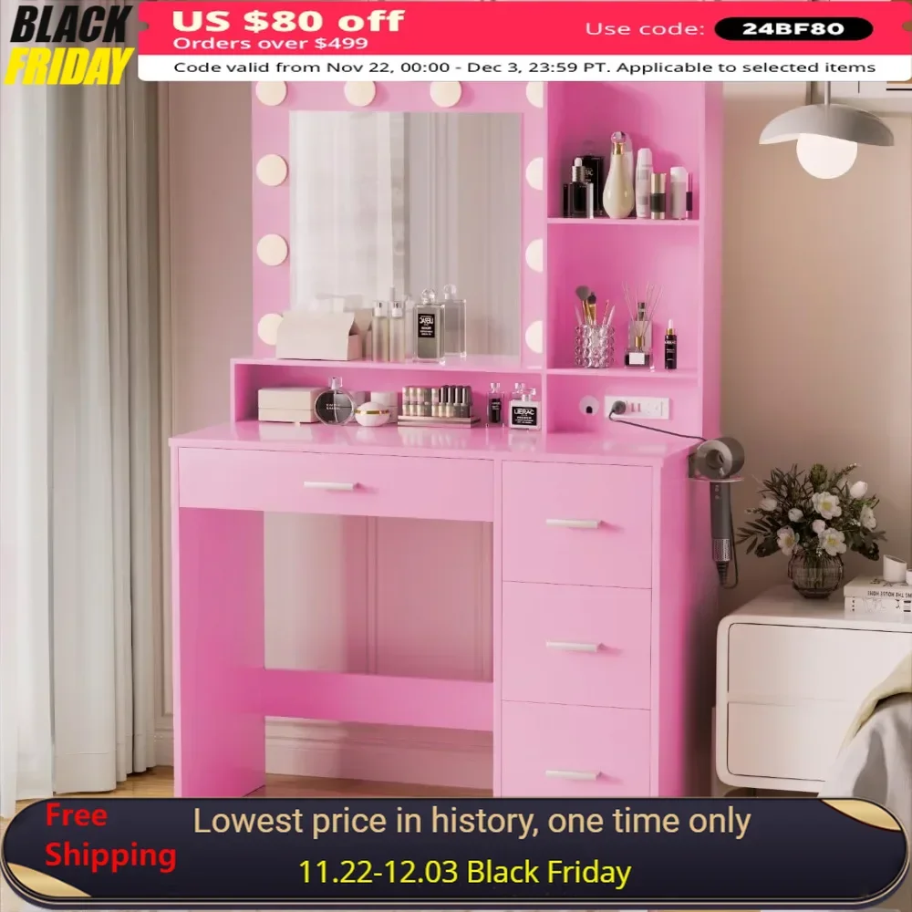 Dressers for Bedroom Furniture Dressing Table Dressing Room Dresser Make Up Table Makeup Vanity Desk Furnitures Mirror Mini Set