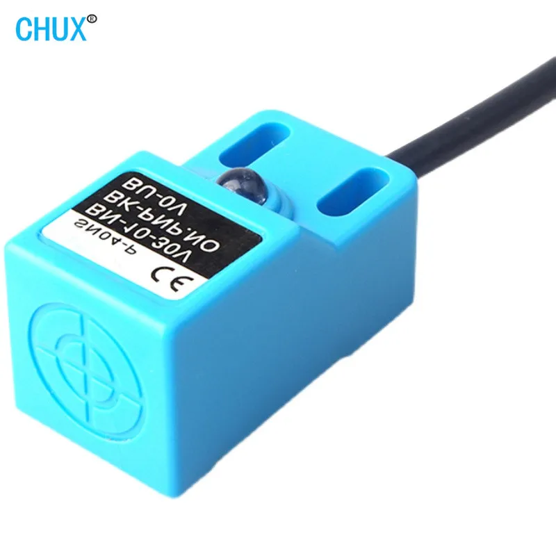 CHUX SN04-N SN04P Inductive Proximity Sensor Square Type NPN PNP 6-36V DC 5mm Distance Switch SN04-N2 SN04-P2