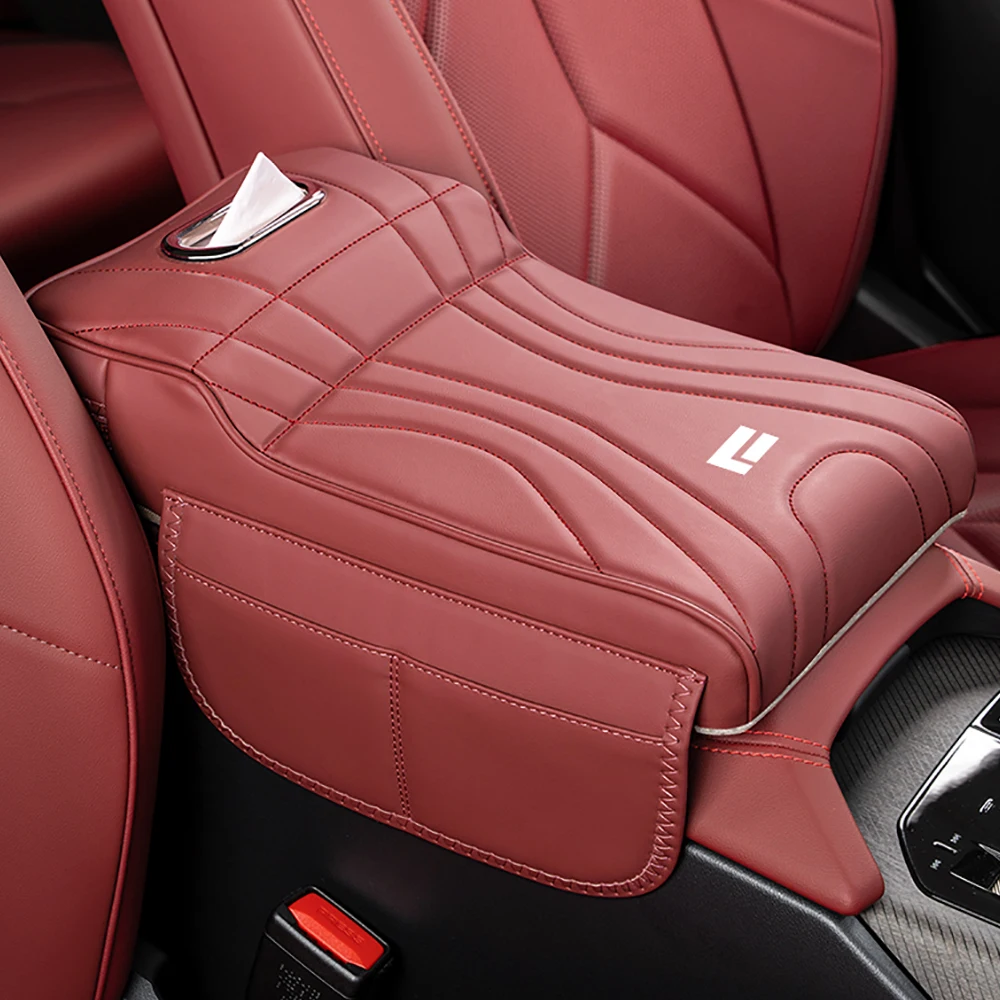 

Car Armrest Box Height Pad Tissue Box Fit For BAIC JISHI Polestone 01 Rox 01 Car Center Console Storage Bag Accessories