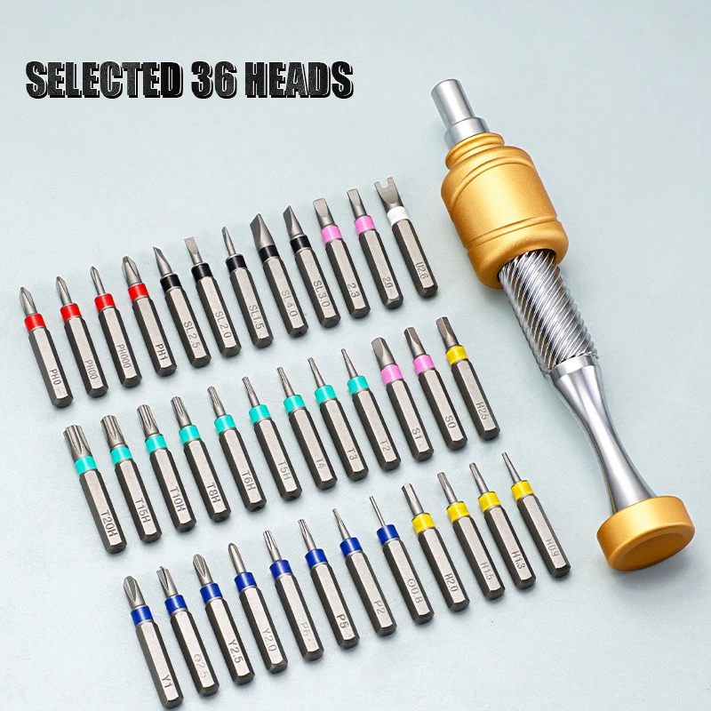 37 in 1 Precision Screwdrivers Set Multifunctional Mini Repair Hand Tools Kit Set for Computer, Laptop, Cell Phone, PC, MacBook